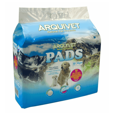 Pads Higiénicos para Perros 60x60 | Pack 100 Unidades | Ultra Económico y Absorbente