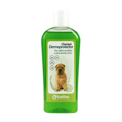 Champú Dermoprotector para Perros 4 Huellas – Piel sensible y atópica | 250 ml y 500 ml