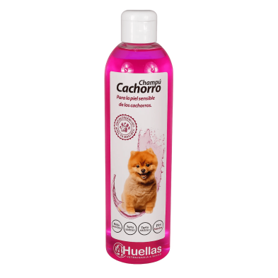 Champú Cachorros 4 Huellas 250 ml y 500 ml | Suave, hipoalergénico, sin lágrimas
