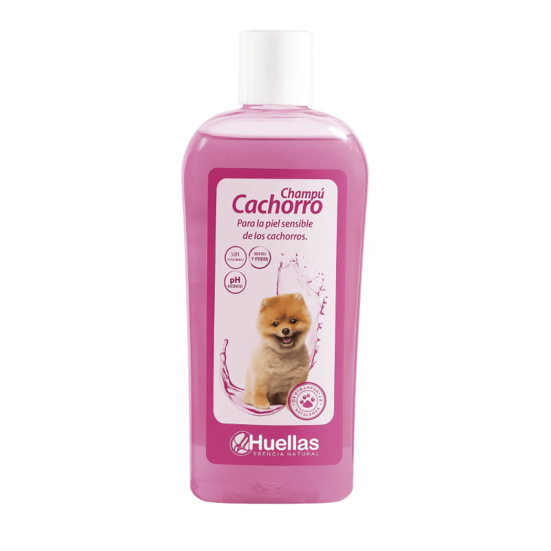 Champú Cachorros 4 Huellas 250 ml y 500 ml | Suave, hipoalergénico, sin lágrimas