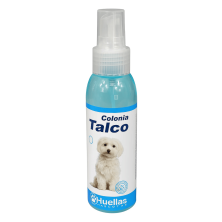 Colonia 4 Huellas Talco para Perros 100 ml | Aroma delicado, sin alcohol y uso frecuente