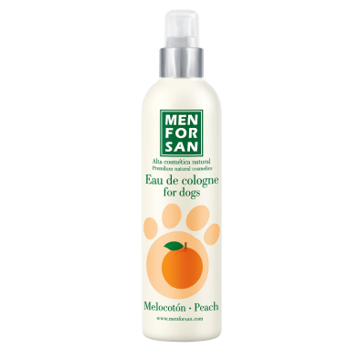 Menforsan Colonia de Melocotón para Perros – Frescura y Aroma Duradero (125 ml)