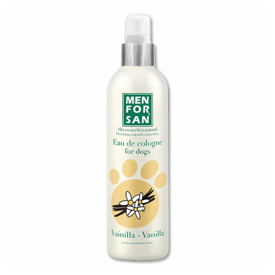 Menforsan Colonia Vainilla para Perros – Aroma Dulce y Delicado (125 ml)