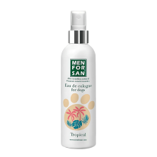 Menforsan Colonia Tropical para Perros – Fragancia Exótica sin Alcohol (125 ml)