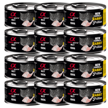 Alpha Spirit Lata Gato Cerdo | Comida Húmeda Natural Sin Cereales | Alta en Proteína y Fácil Digestión