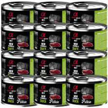 Alpha Spirit Lata Gato Pato | Comida Húmeda Grain Free Alta en Proteína Animal | Natural y Completa