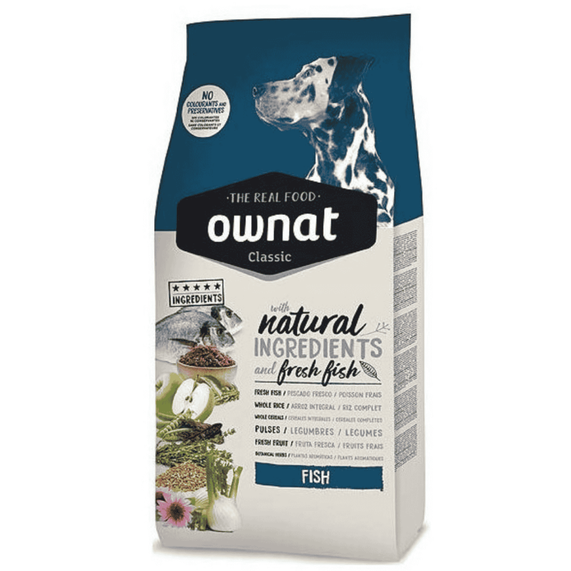 Ownat Classic Fish 4kg y 20kg | Pienso para Perros Adultos