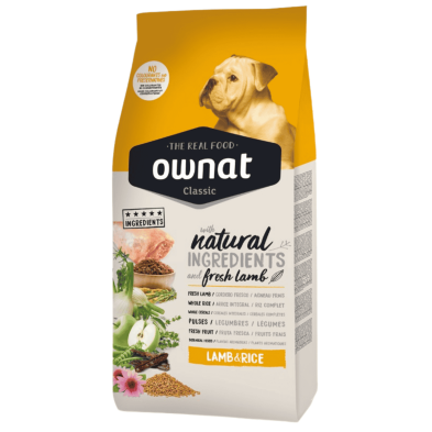 Ownat Classic Lamb & Rice 4kg y 20kg | Pienso para Perros Adultos