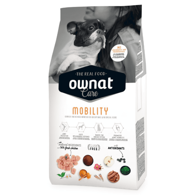 Ownat Care Mobility – Pienso para Perros con Salud Articular 3kg y 10kg | supienso.com
