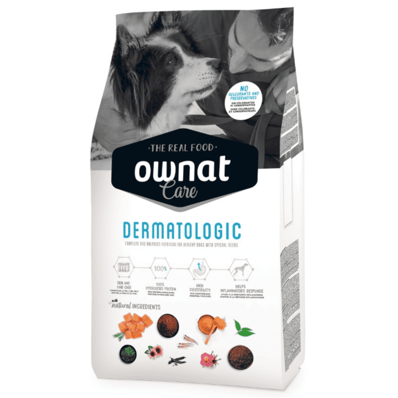 Ownat Care Dermatologic – Pienso para Perros con Piel Sensible 3kg y 10kg | supienso.com