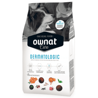Ownat Care Dermatologic – Pienso para Perros con Piel Sensible 3kg y 10kg | supienso.com