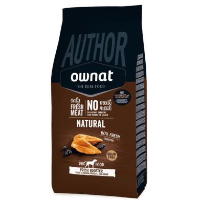 Ownat Author GF Gallo – Pienso Sin Cereales para Perros 3kg y 10kg | supienso.com