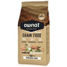 Ownat Grain Free Prime Hair & Skin Gatos 1kg y 3kg | Pienso Sin Cereales
