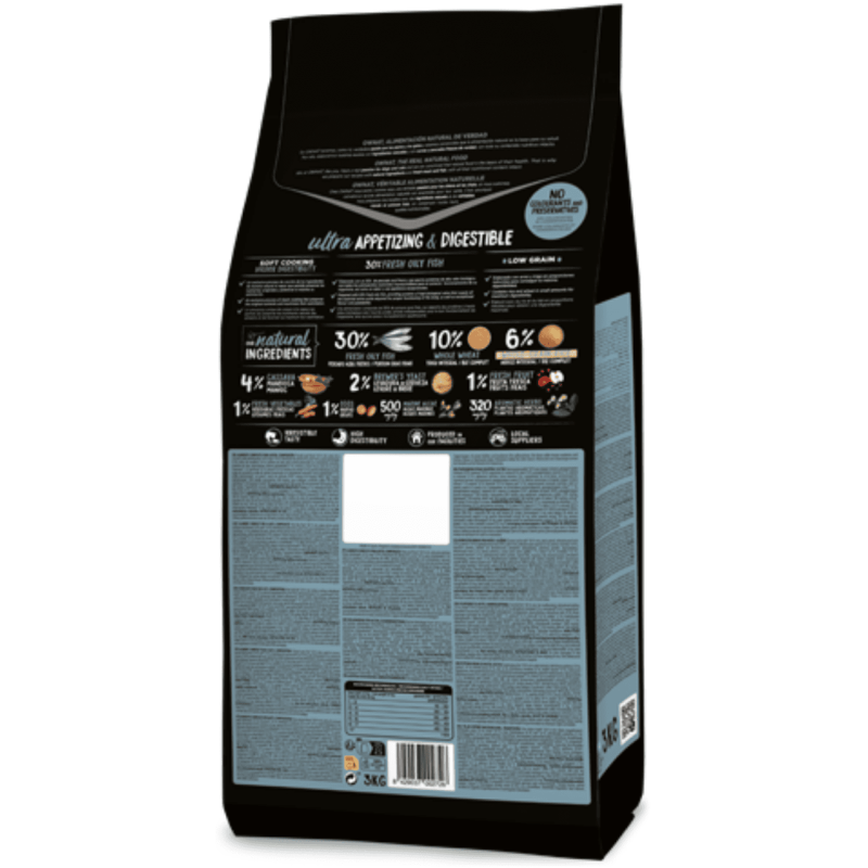 Ownat Ultra Mature Sterilized Fish – Pienso Premium con Pescado para Gatos Mayores Esterilizados 1,5kg y 3kg | supienso.com