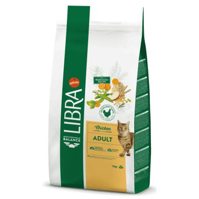 Pienso Libra Cat Adult Chicken 1,5kg y 15kg | Alimento de Pollo para Gatos