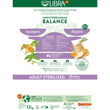 Pienso Libra Cat Sterilized 1,5kg, 3kg y 12kg | Alimento Gatos Esterilizados