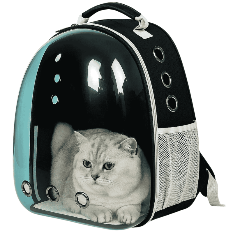 Mochila burbuja para perros y gatos – Viaje seguro y cómodo