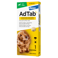 AdTab | Tableta Antiparasitaria para Perros por Peso