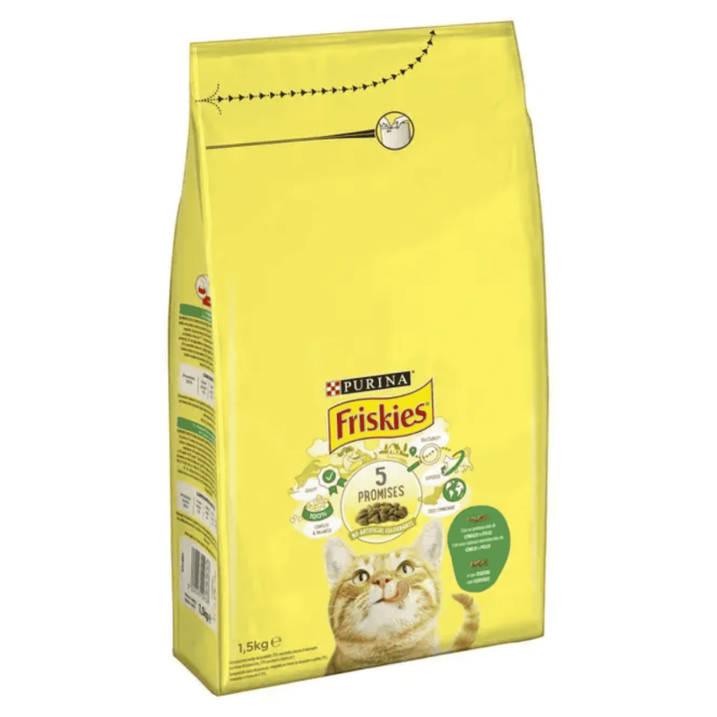 Pienso Purina Friskies Gato Adulto | Pollo y Conejo