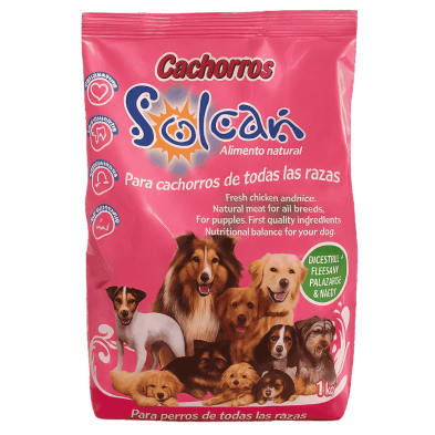 Pienso Solcan Cachorros Semihúmedo | Carne Fresca
