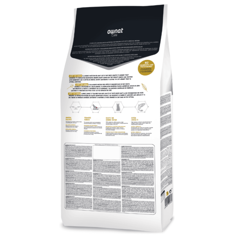Ownat Care Urinary Gatos – Pienso Especial para Salud Urinaria 1,5kg y 3kg | supienso.com