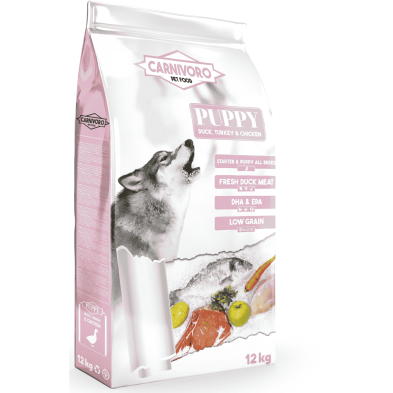 Carnivoro Puppy y Madres – Alimentación completa para cachorros 🐾