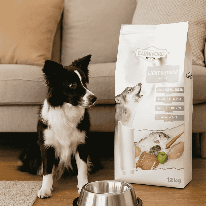 Carnivoro Light & Senior – Pienso bajo en grasa para perros adultos 🐾