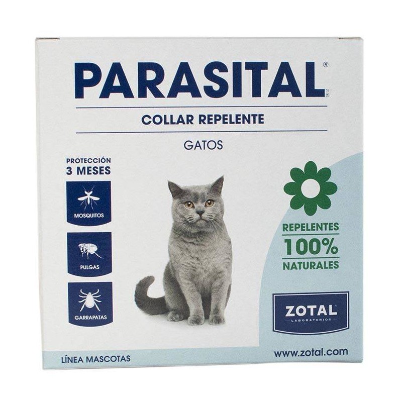Zotal - Parasital Collar Antiparasitario para gatos