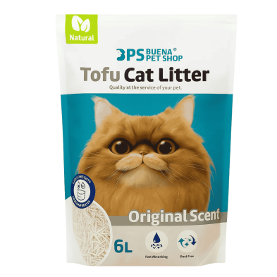 Arena de Tofu Gatos Original 6L