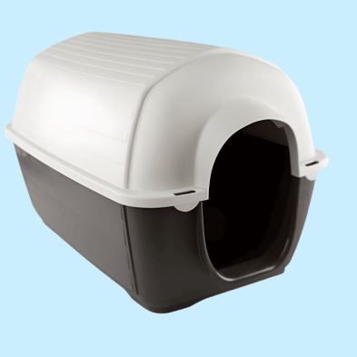Caseta de plástico Kenia para perros – Resistente y cómoda