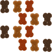 Golosina Mini Huesos para Perros Flamingo 100g | Snack de Entrenamiento Saludable