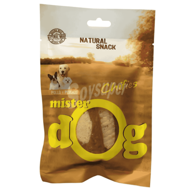 Tasty Natural Snack Tiras Pollo y Pescado Sandimas 50g para Perros