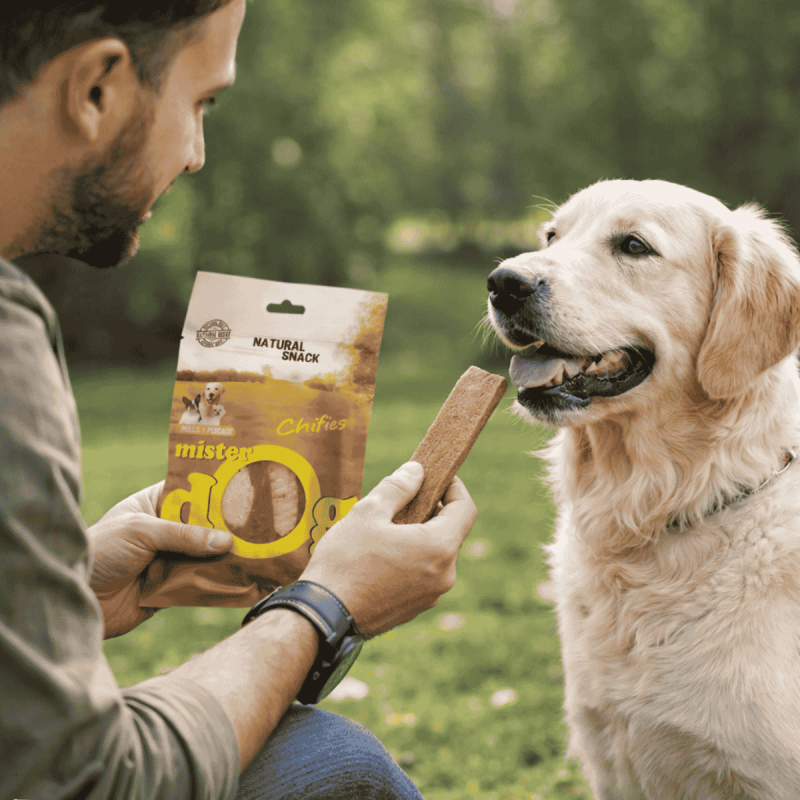 Tasty Natural Snack Tiras Pollo y Pescado Sandimas 50g para Perros