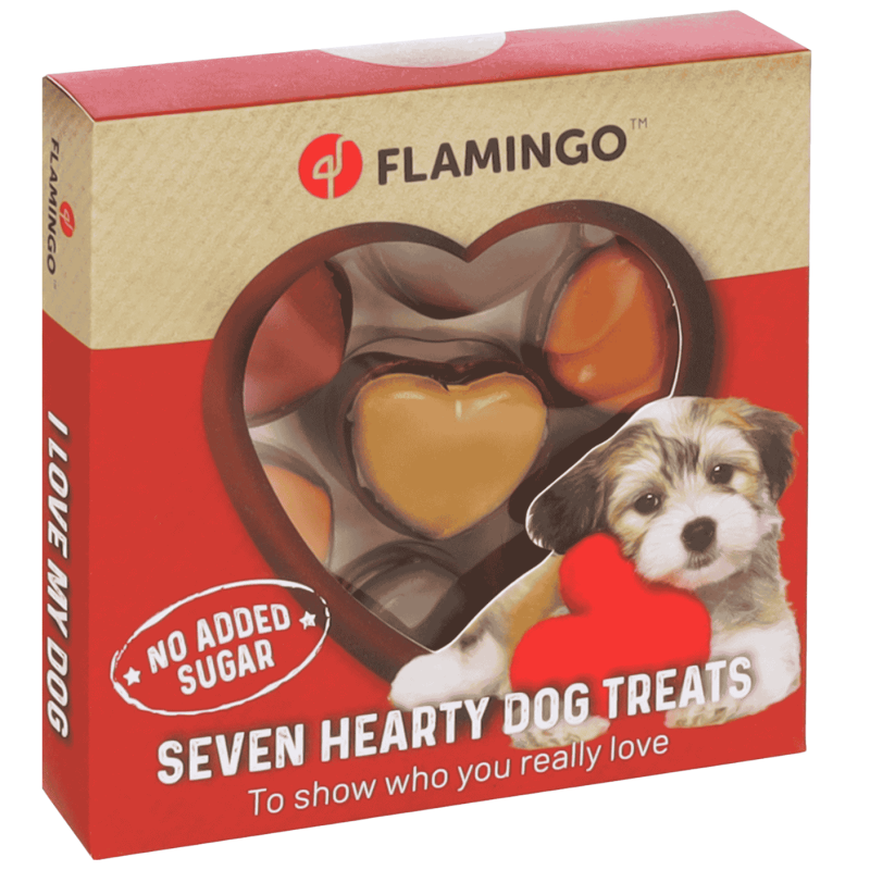 Bombones para Perro Romé Pralinés Flamingo | 7 uds. Mezcla