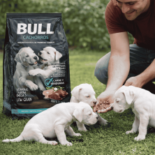 Promo 2x18kg Bull Cachorros | Pienso completo con pollo para cachorros