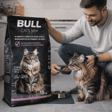 Promo 2x18kg Bull Cat | Pienso completo para gatos adultos con taurina