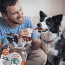 DuvoPlus Tiras de Pato Tierno | Snack Natural sin Cereales para Perros