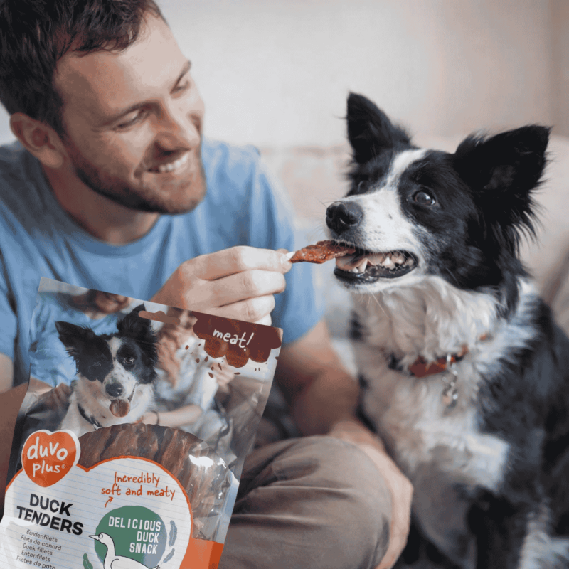 DuvoPlus Tiras de Pato Tierno | Snack Natural sin Cereales para Perros