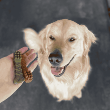 DuvoPlus Chew! Cepillos Dentales Menta 20 uds | Snack Dental para Perros