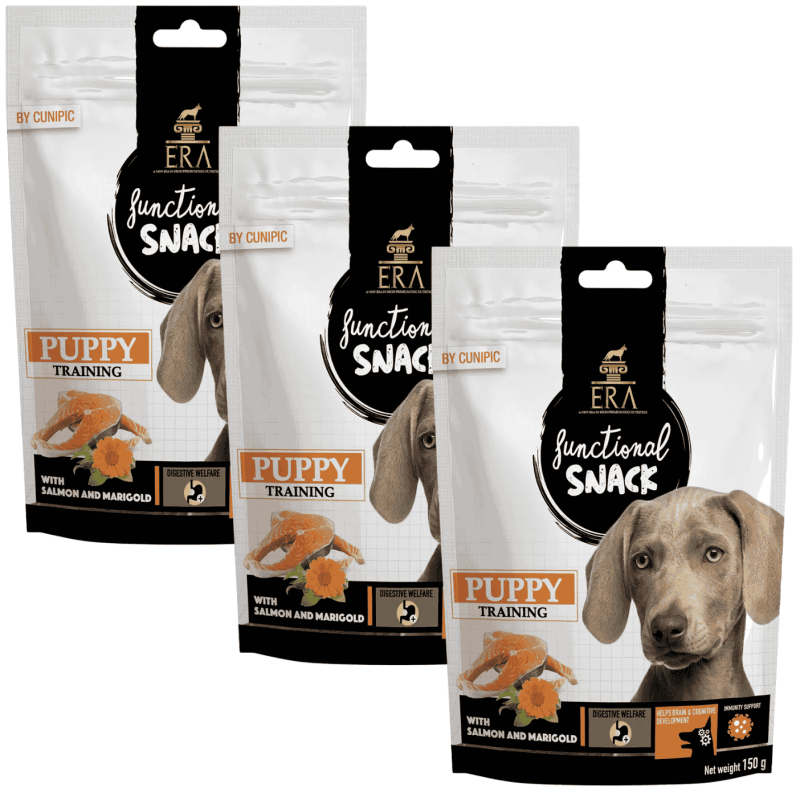 ERA Training Snacks Salmón y Caléndula 150g | Refuerzo Inmunitario Cachorros