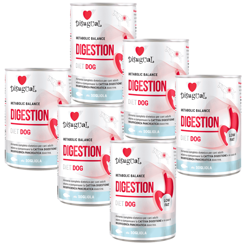 Disugual Diet Digestión Pescado Blanco 400g | Alimento monoproteico