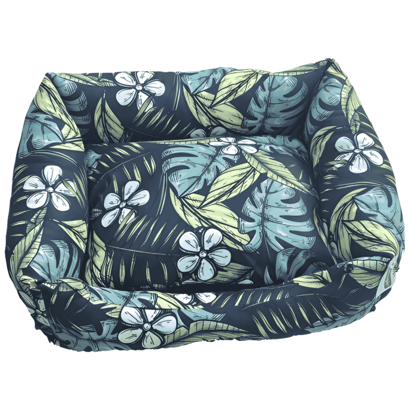 Cuna Antipelusa Tropical Vintage 55cm | Cama perros y gatos tropical