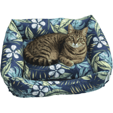 Cuna Antipelusa Tropical Vintage 55cm | Cama perros y gatos tropical