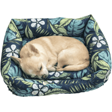 Cuna Antipelusa Tropical Vintage 55cm | Cama perros y gatos tropical