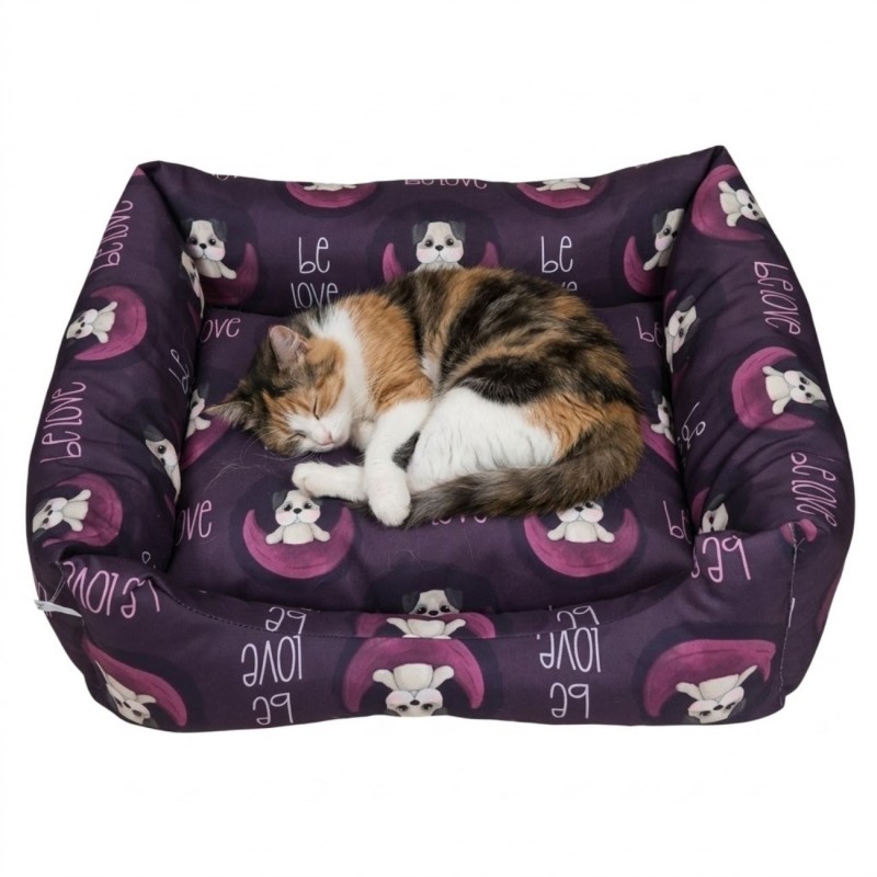 Cuna Antipelusa Be Love 55cm | Cama perros y gatos diseño romántico