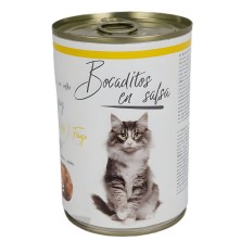 Lata Bocaditos en Salsa con Pollo 415g | Alimento Húmedo para Gatos