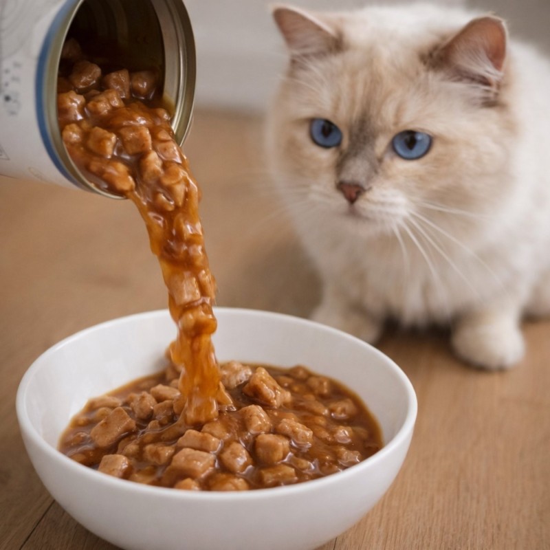 Lata Bocaditos en Salsa con Atún 415g | Alimento Húmedo para Gatos
