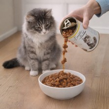 Pack 10 Latas Bocaditos en Salsa para Gatos | Surtido Pollo, Buey y Atún