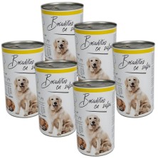Lata Bocaditos en Salsa con Pollo 1.230g | Alimento Húmedo para Perros