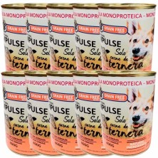 Lata Paté Impulse Ternera 97% | Alimento Húmedo Monoproteico e Hipoalergénico 400g